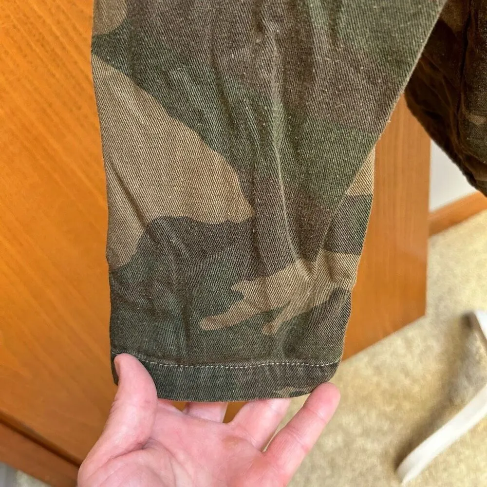 BLANK NYC Blank‎ NYC camouflage full zip jacket size M BIN S - Image 3