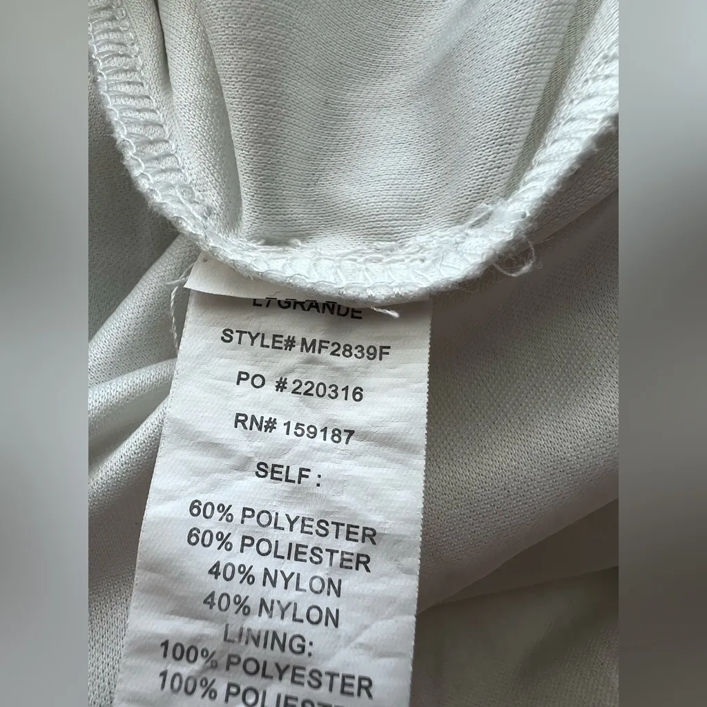 Maniju silver sequin one shoulder Maxi dress L - Image 4