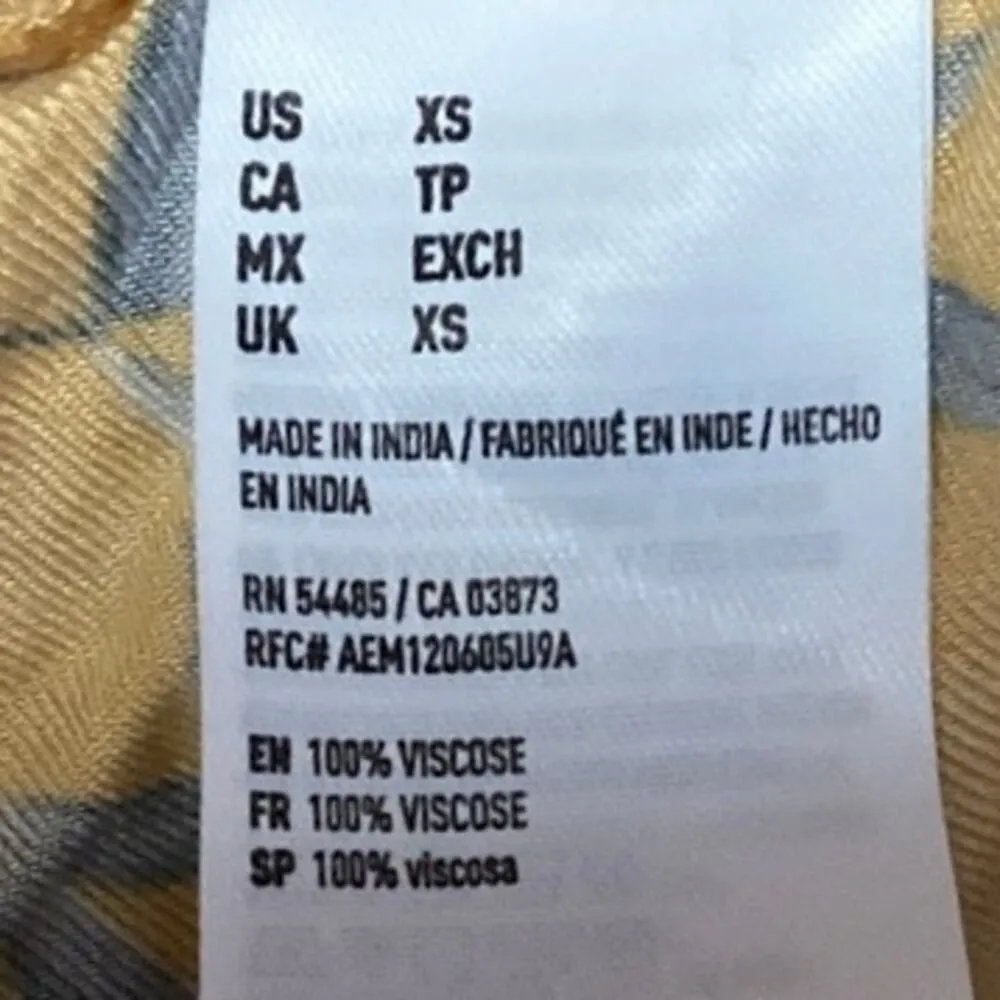 American Eagle Outfitters Yellow Floral Faux Wrap Ruffle Jumpsuit Romper Size XS - Image 5