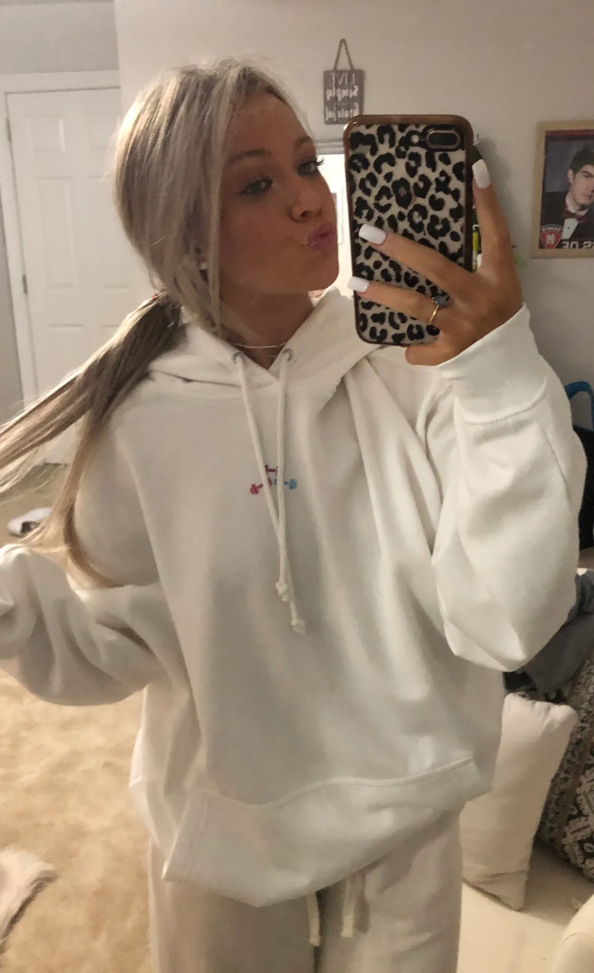 muscle hoodies White Size L - Image 4