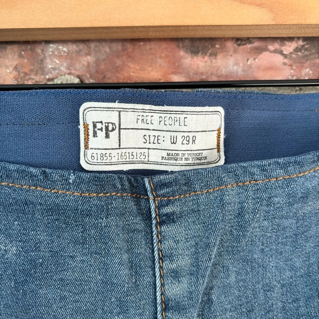 Free People Penny Pull On Flare Jeans, 29 - Image 4