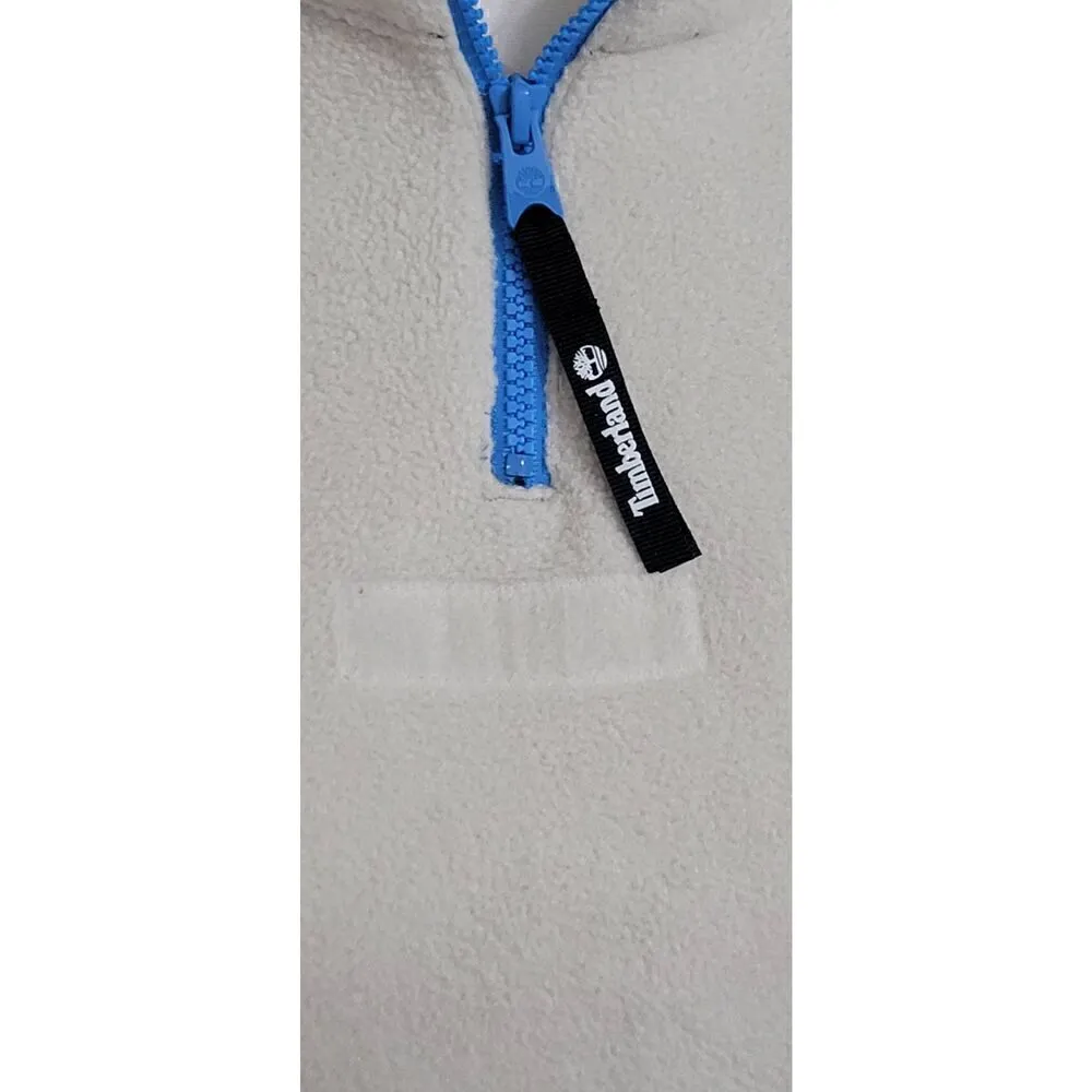 Timberland  Polartec Fleece Half Zip Jacket Sweatshirt Size M *defect - Image 7