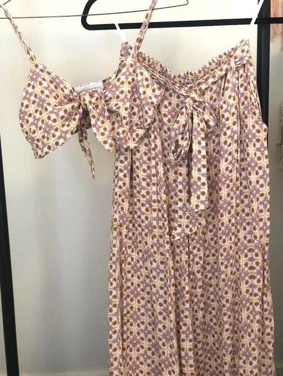 American Threads Floral Print Two Piece Set - Image 3