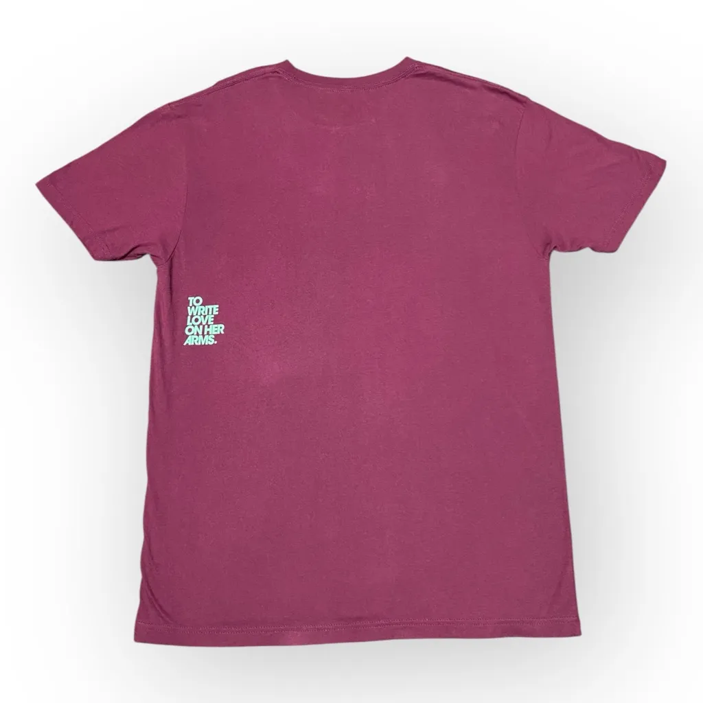 TWLOHA You Matter Very Much Graphic Tee Size Large Red - Image 3