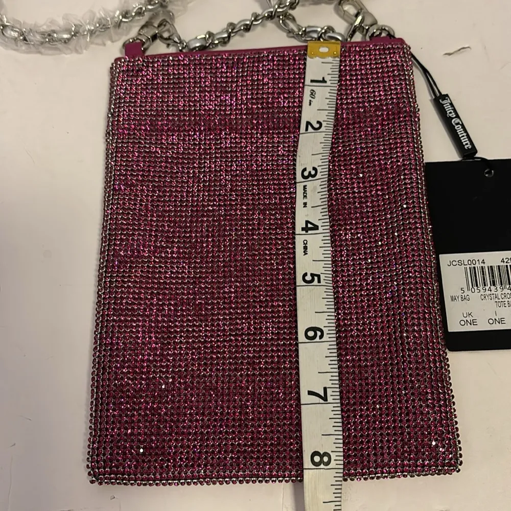 JUICY COUTURE PINK BLING CROSSBODY
BRAND NEW WITH TAGS DETACHABLE STRAP 💕💕💕💕💕 - Image 7