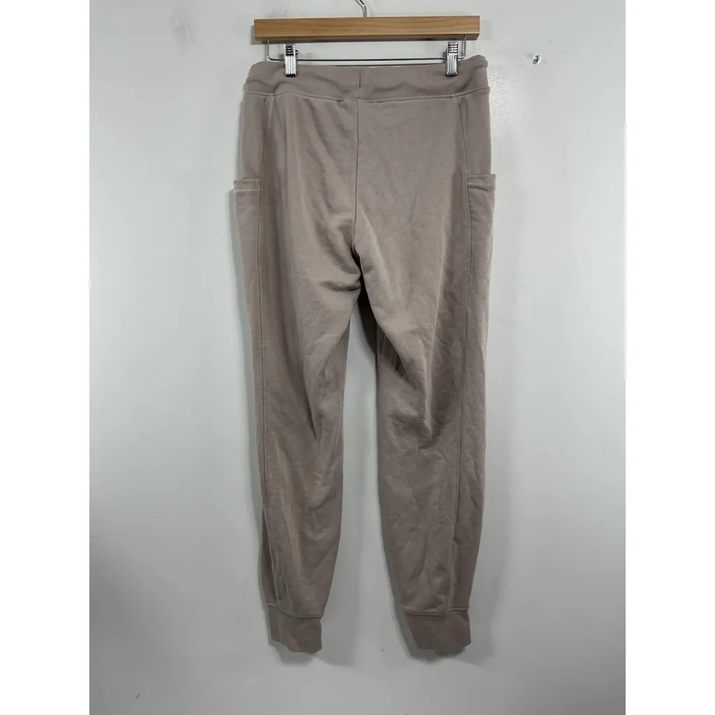 Womans Champion Pullon Athleticjogger Style Pants Small Mauve Side Pockets - Image 2