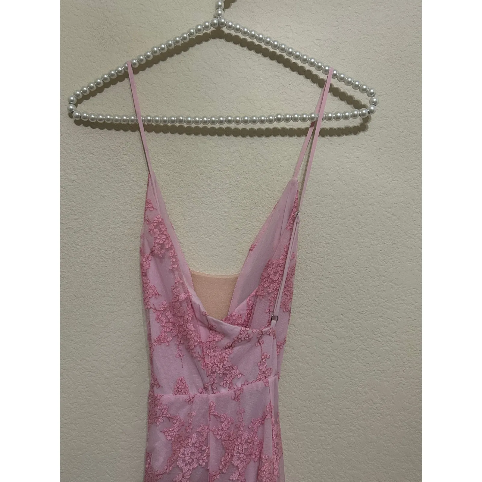 Revolve X By NBD Sandra Midi Dress Pink Size Small Sleeveless Party Spring Vaca - Image 9
