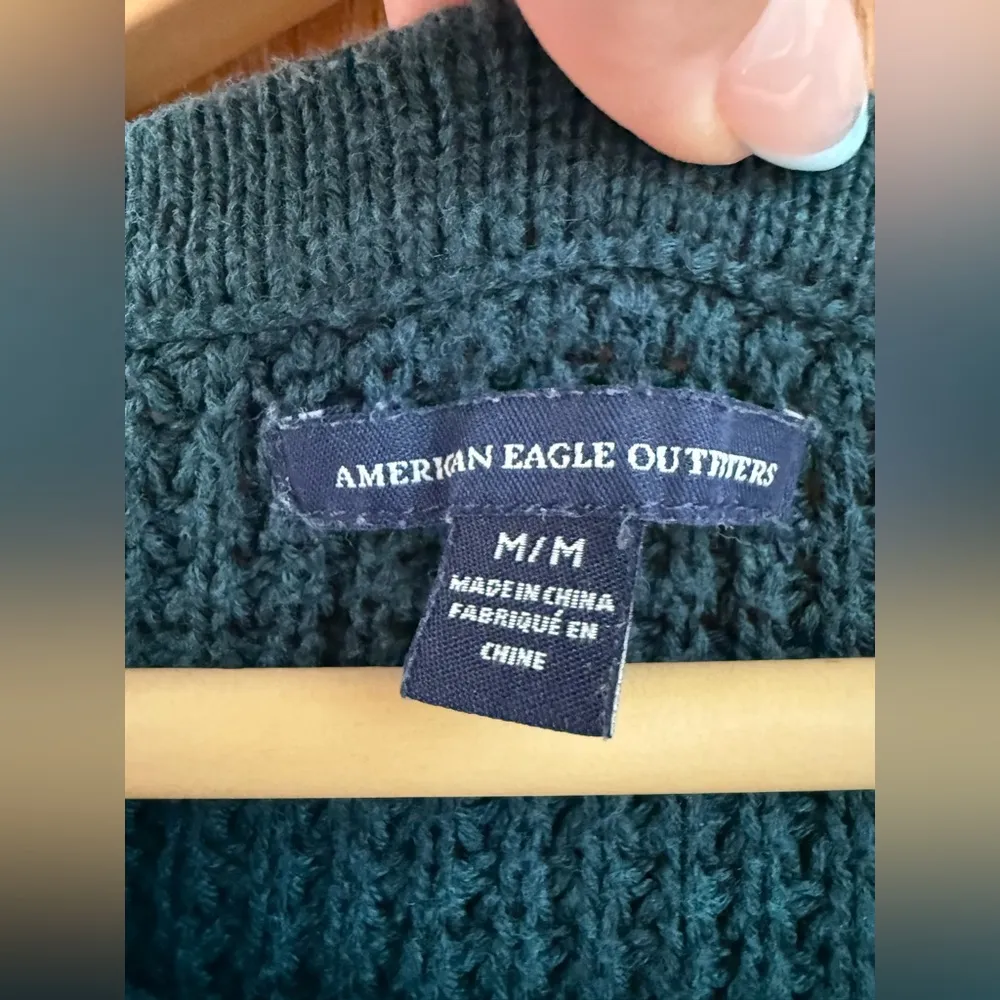 American Eagle Outfitters Green Knit Sweater - Image 3