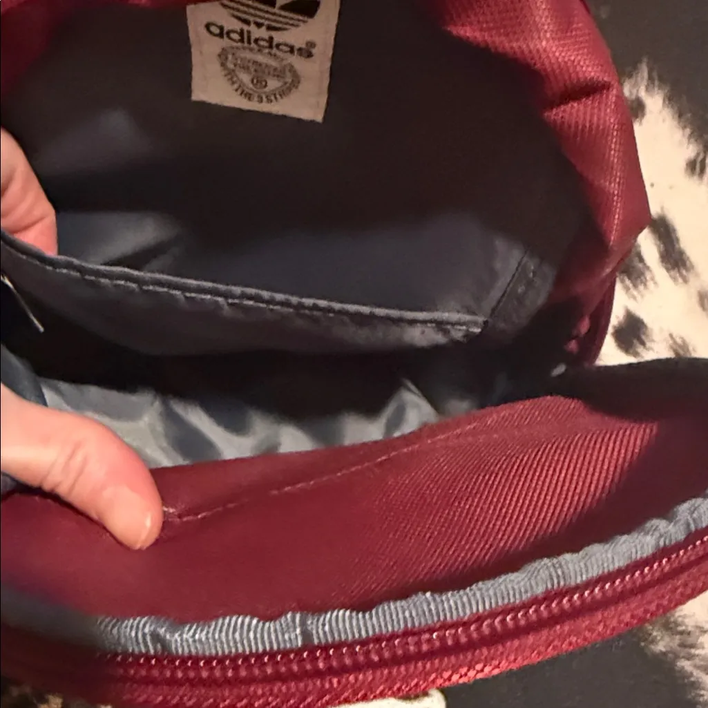 ♥️ADIDAS TriFold Mini Backpack•Maroon•NWOT♥️ - Image 10
