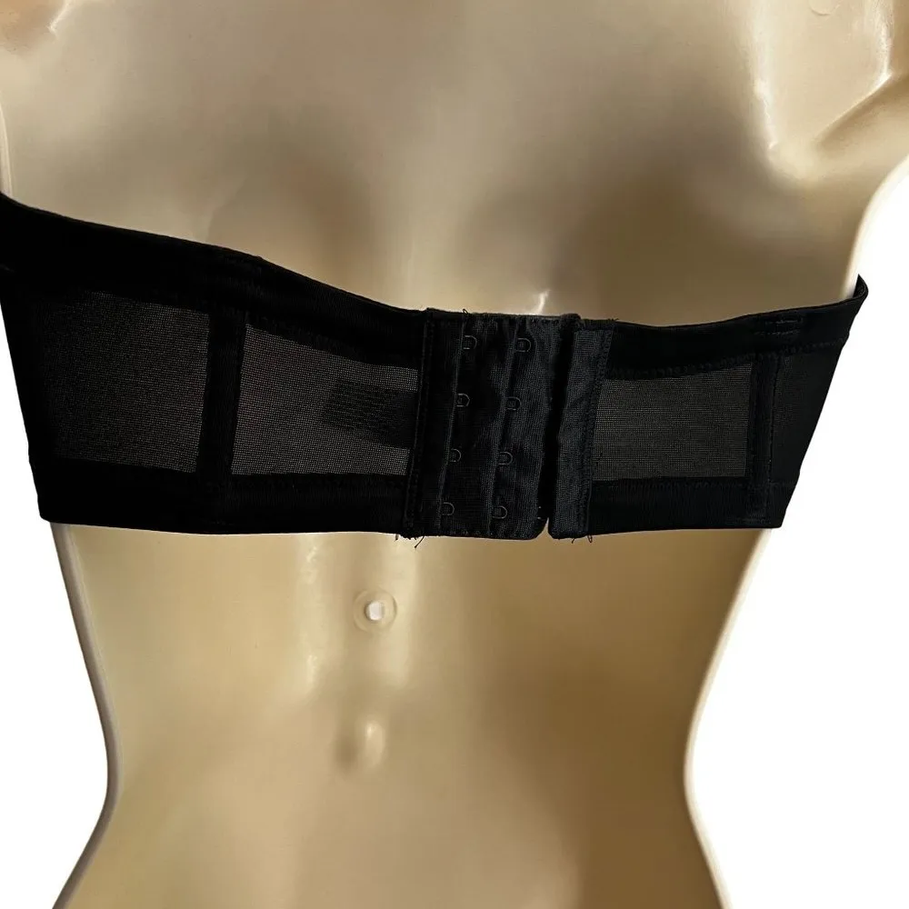 Wacoal Red Carpet Strapless Bra Smooth Black 42DD Style 854119 - Image 5