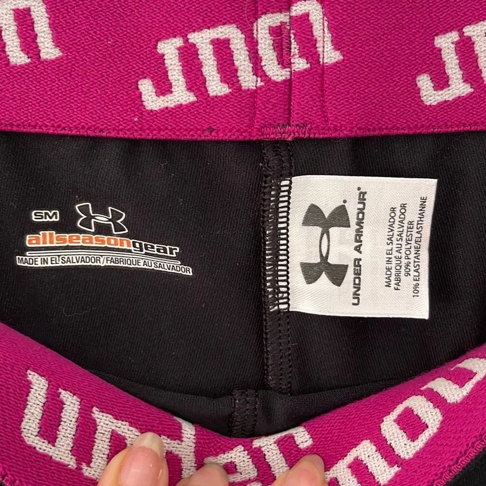 Under Armour Womens All Season Gear Shorts Active Stretch Athletic Black Size SM - Image 3