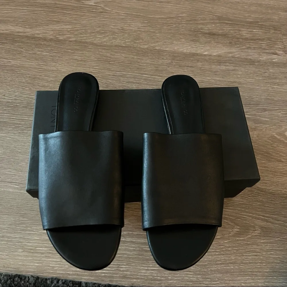 tony bianco havier nappa leather mule - Image 2