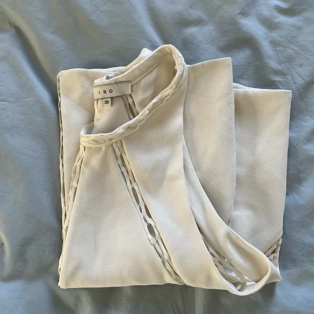 Iro cropped cream shell - Image 8