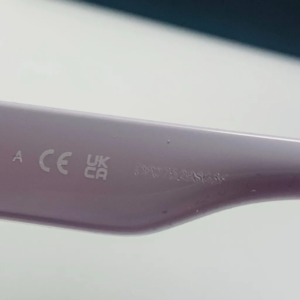 New Prada SPR 13Y 07R081 Tortoise Shell Cat-Eye Sunglasses Authentic - Image 4