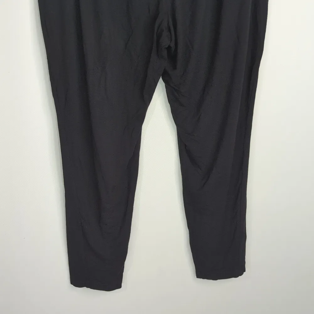 Eileen Fisher Womens Black Pull On Pants Casual Athleisure‎ Size L - Image 7