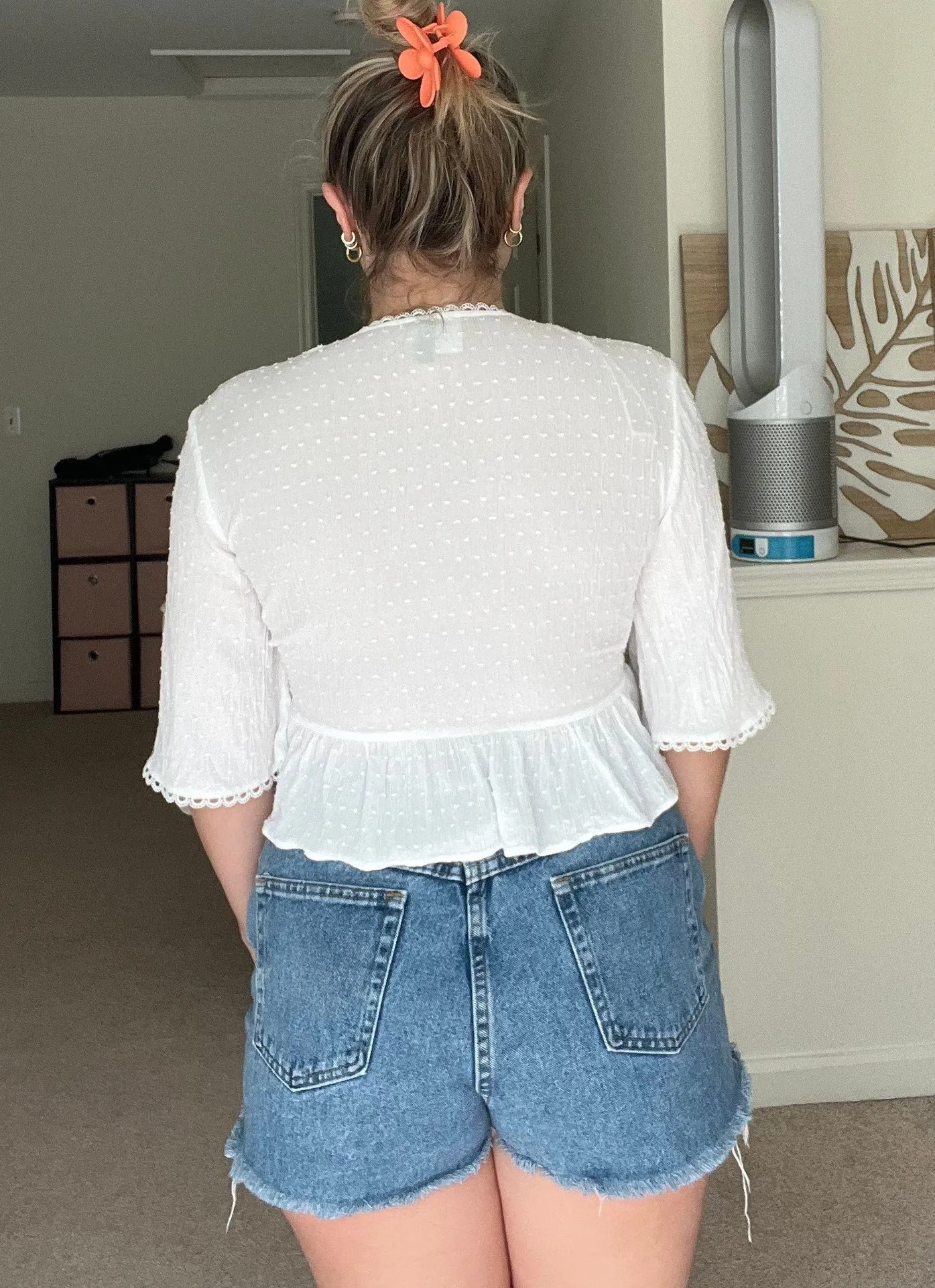 Divided White Ruffle Shirt - Image 3