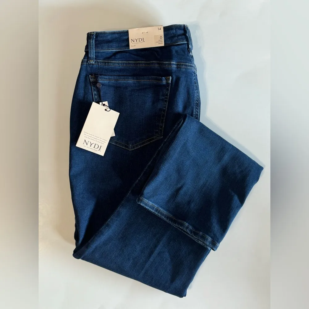 NYDJ Sheri Slim Jeans in Quinn Size 14 NWT - Image 10