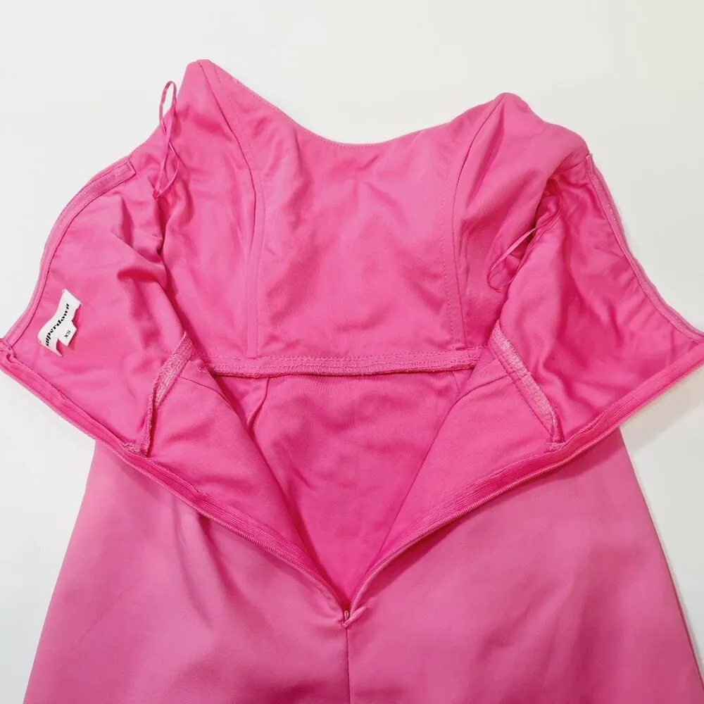 Superdown stevie sweetheart mini dress in pink XS - Image 9