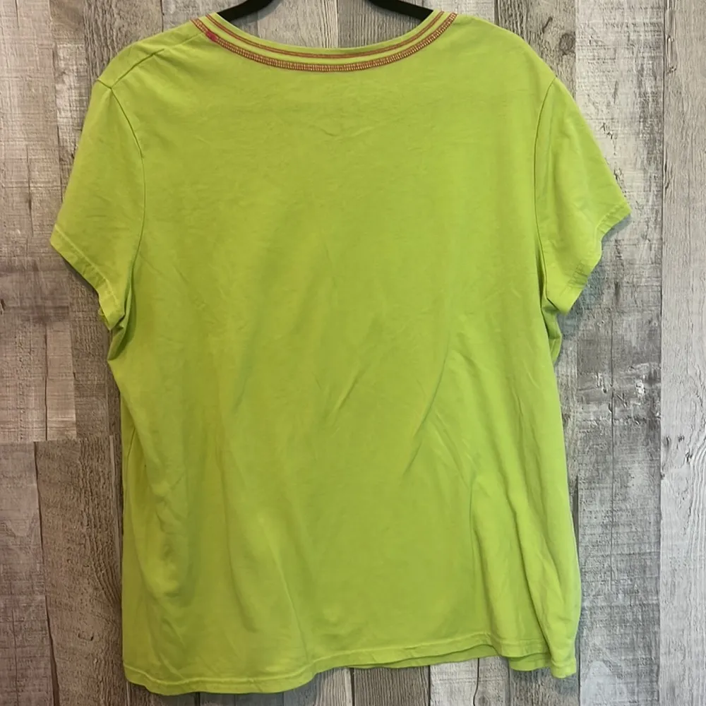 Secret Treasures XL (16-18) Women's Watermelon Print Short Sleeve Tee PJ Top EUC - Image 5