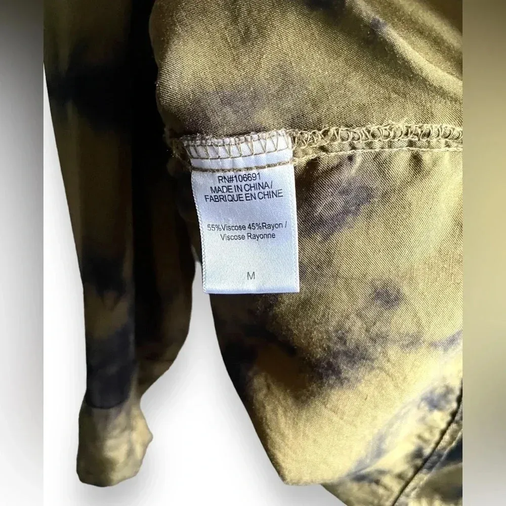 Revolve x Young Fabulous & Broke Susan Silky Button Up Blouse - Image 5