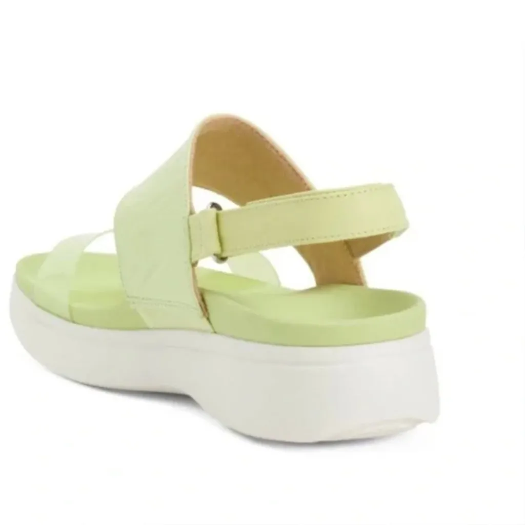 Vionic‎ Sunrise Karleen Backstrap Platform Sandal 11 Lime Green - Image 2