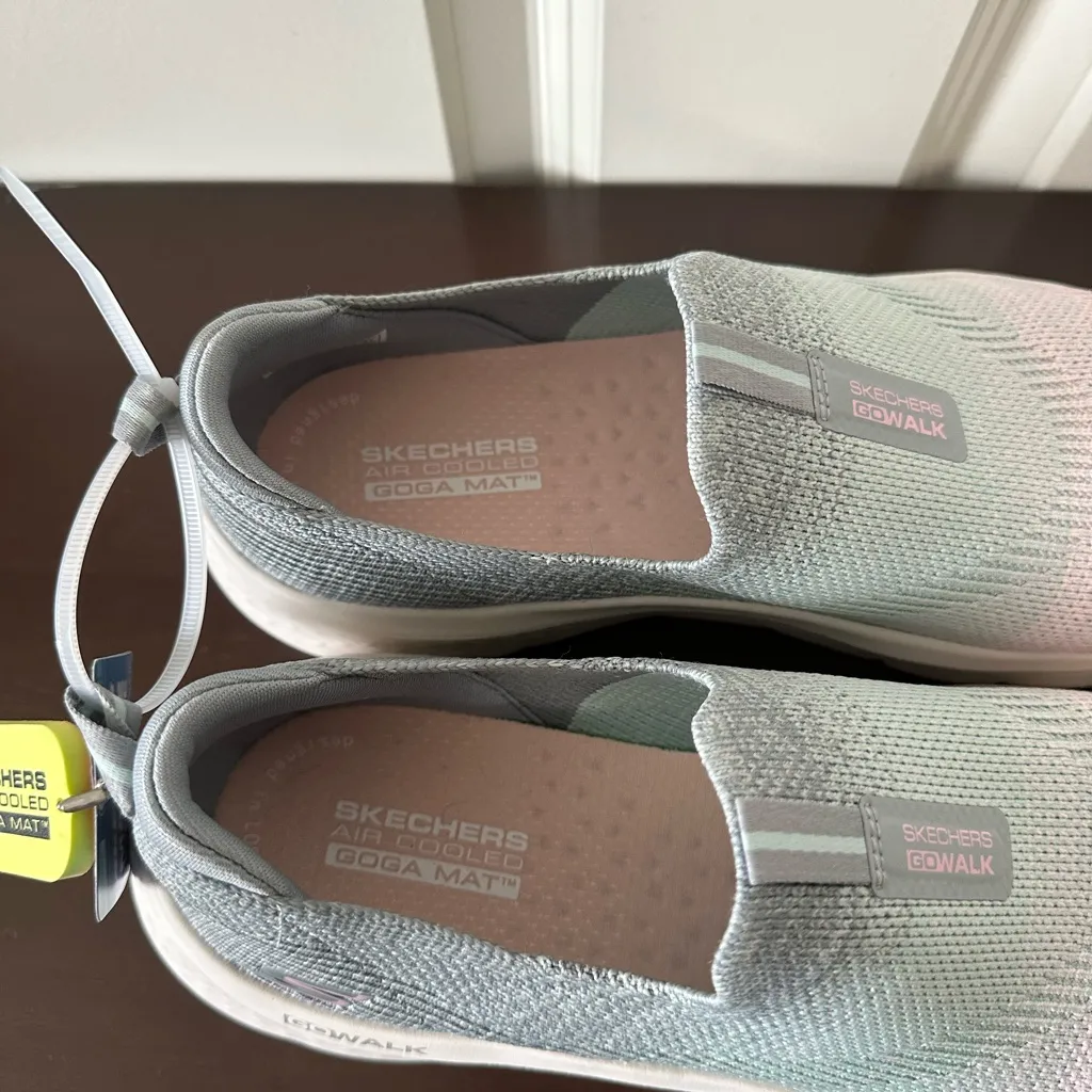 Skechers Women’s Go Walk Flex Stretch Fit Sneakers Cali Sunset Size 11 - Image 11