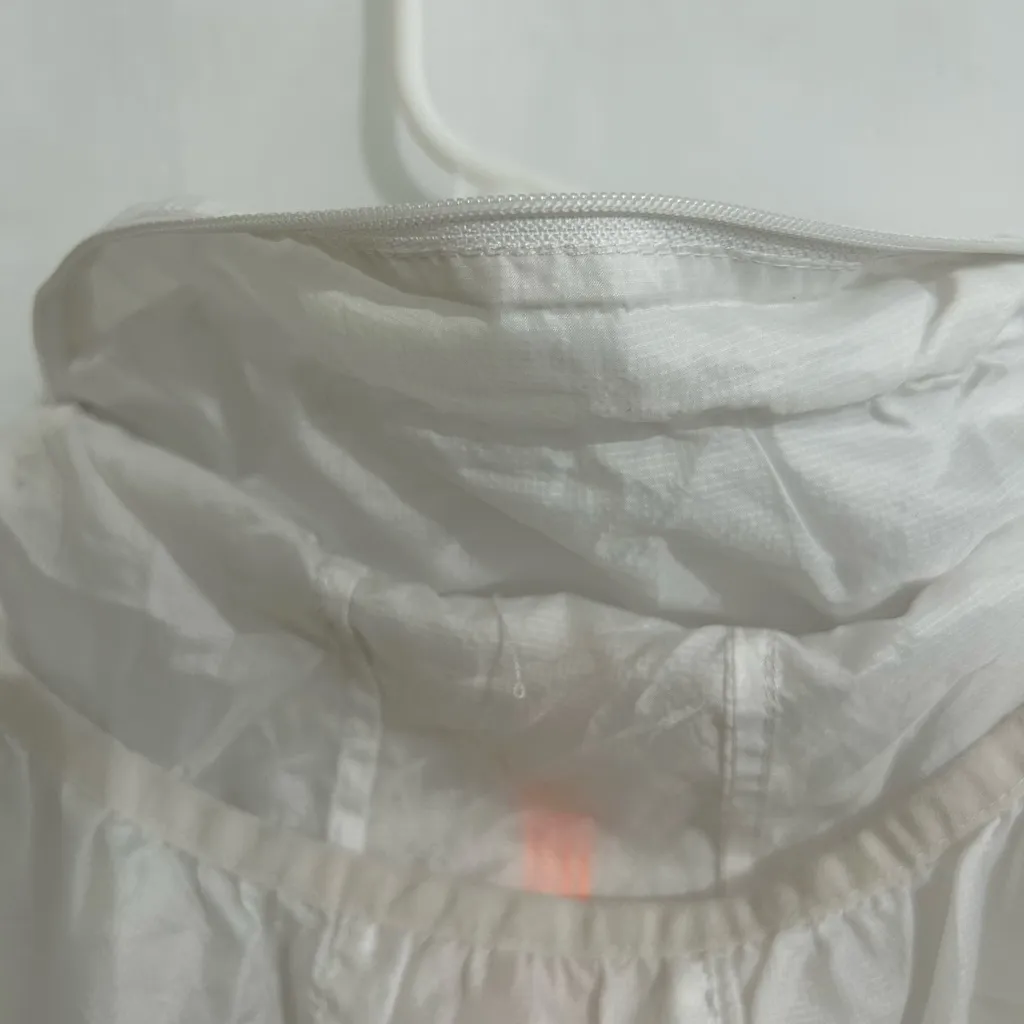 Zyia White Mesh Lined Hoodie Jacket‎ size Large - Image 7