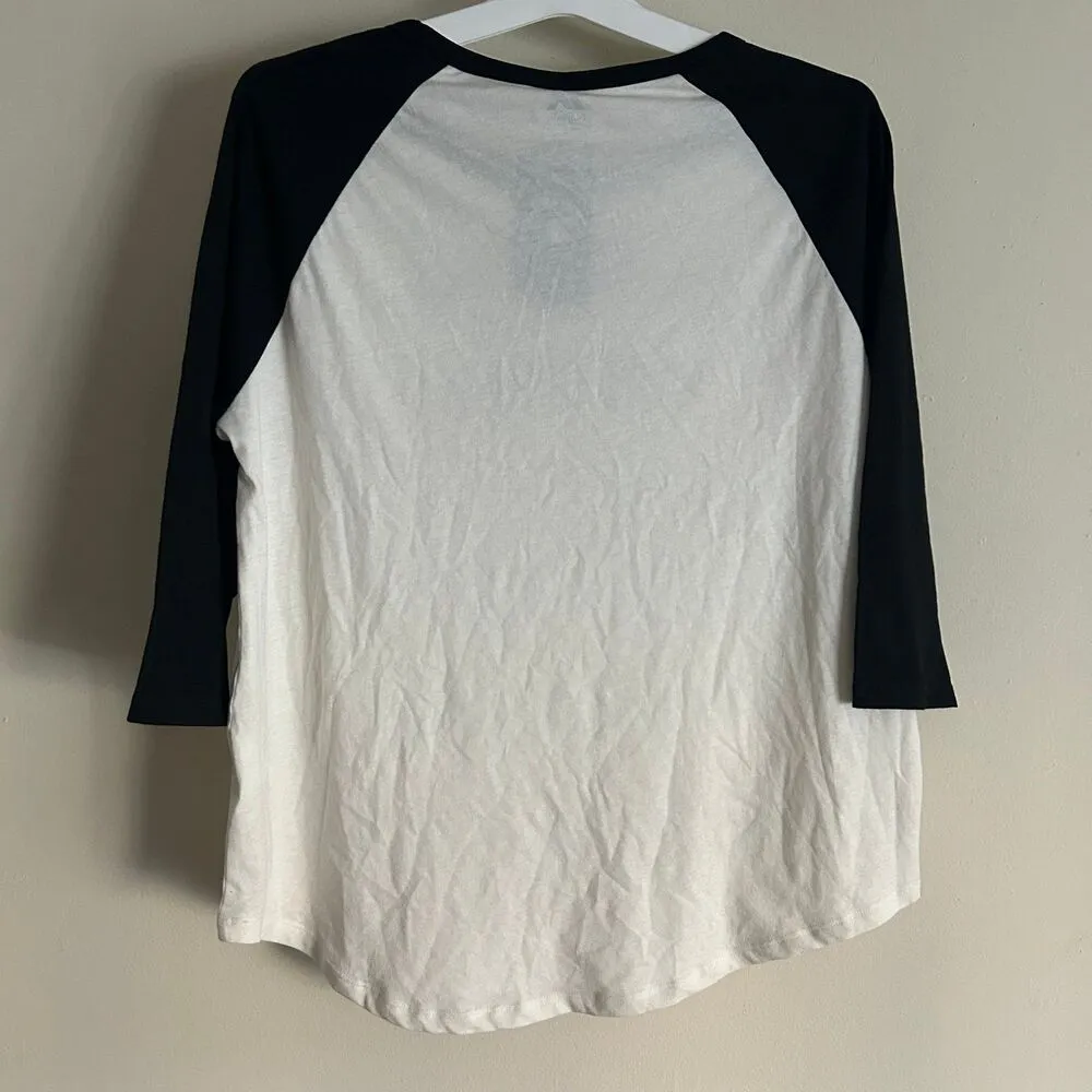 NEW MLB Womens Arizona Diamond Backs 3/4 sleeve Baseball T-shirt Size L - Image 2