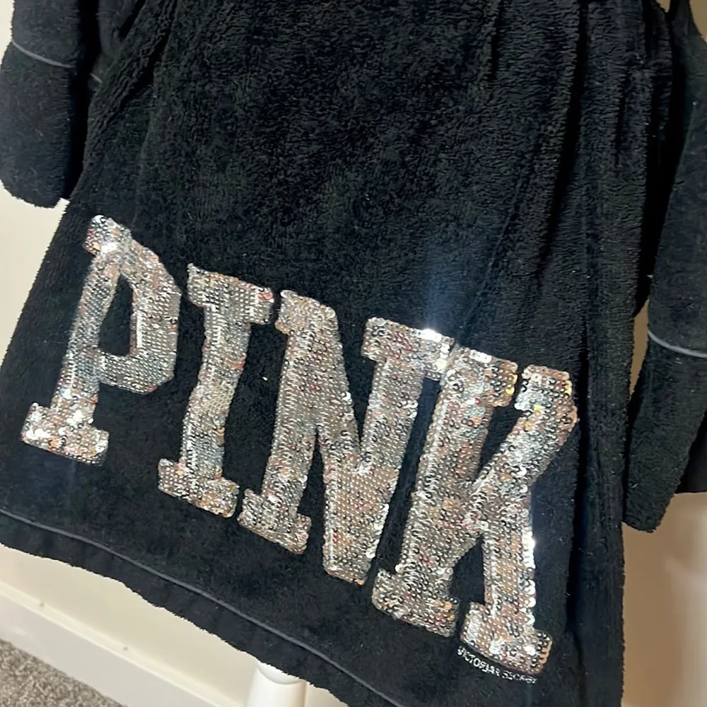 PINK Victoria’s Secret Sequin Bling Robe - Image 4