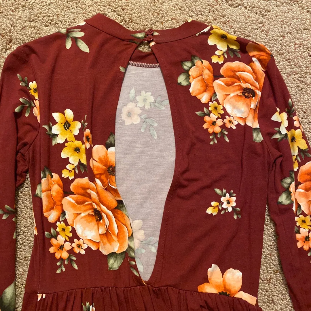 ‼️ Long Sleeve Floral Dress‼️ - Image 3