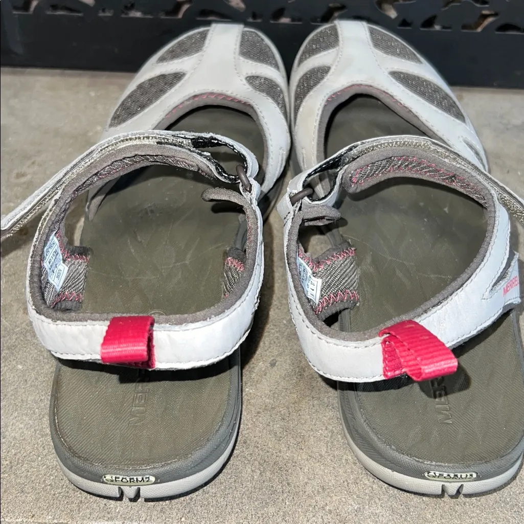 Merrill Slip On Close Toe Aluminum Gray Adjustable Strap - Image 2