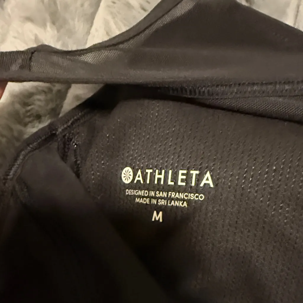 Athleta Black Sleeveless Bodysuit - Image 4