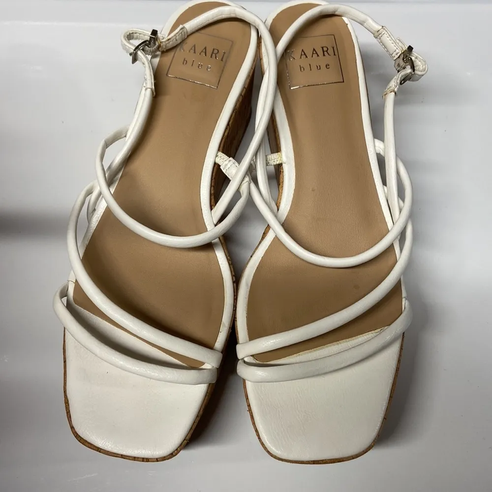 Kaari Blue Yolanda Sandals White Size 8 - Image 2