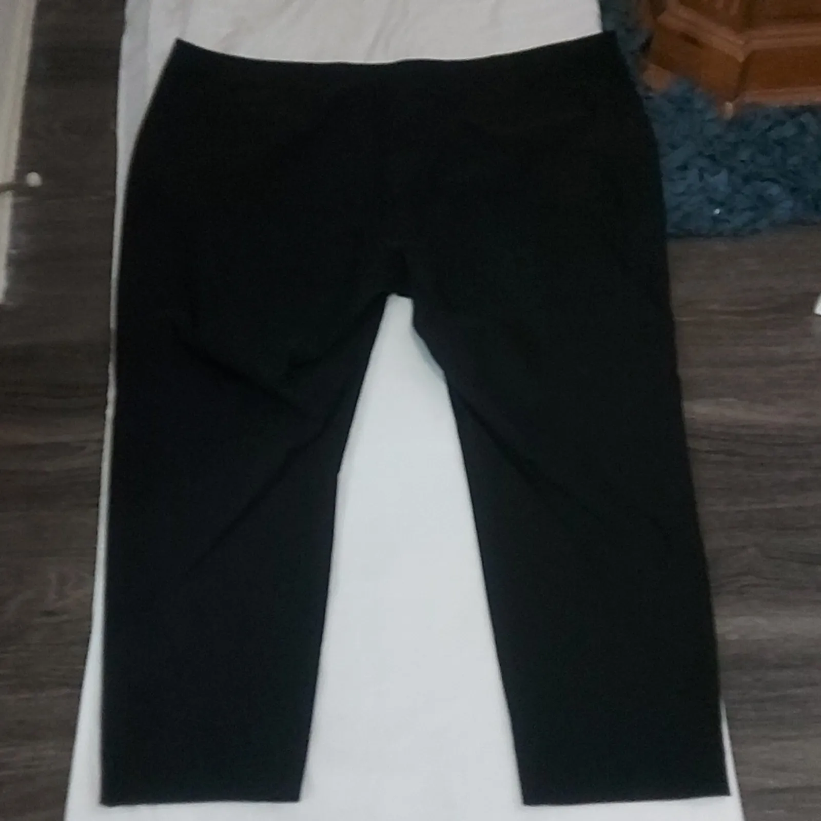 ASOS Curve Black Pants 24 NEW Corporate Siren Casual Academia Classic Minimalist Size undefined - Image 4