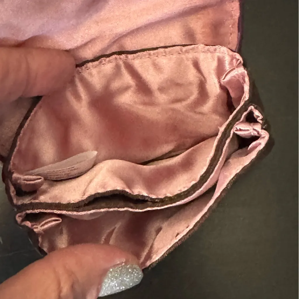 Vintage Pink and Violet Brown Clutch Set - Image 7