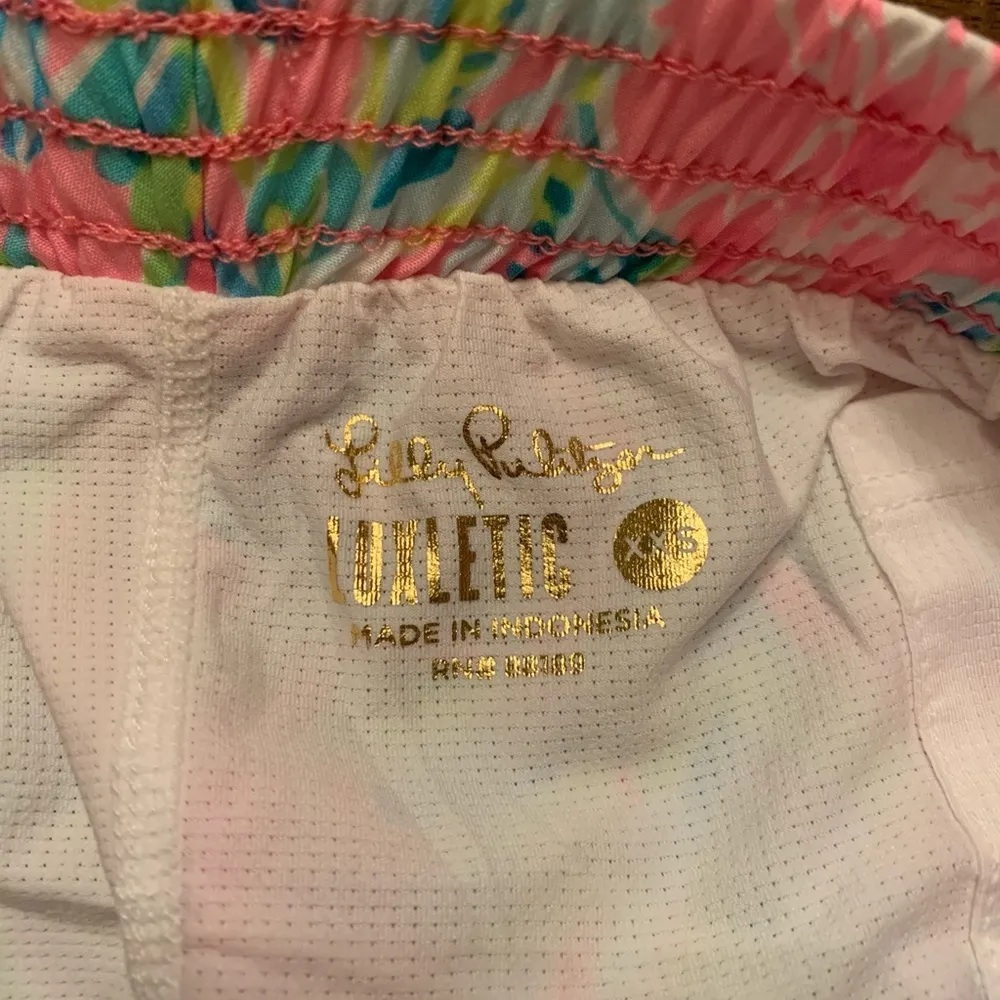 Lilly Pulitzer Luxletic Shorts Athletic Women’s XXS - Image 3