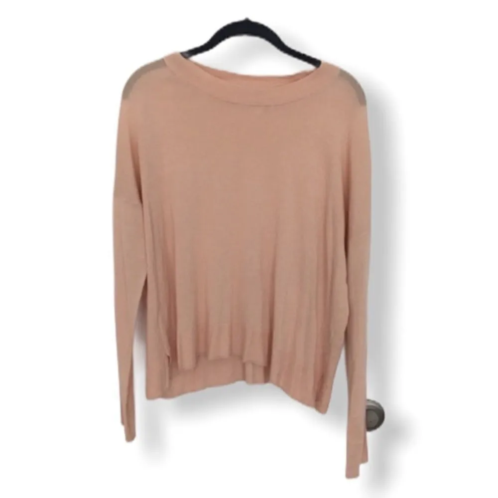 H&M SZ L basic dust rose sweater - Image 2