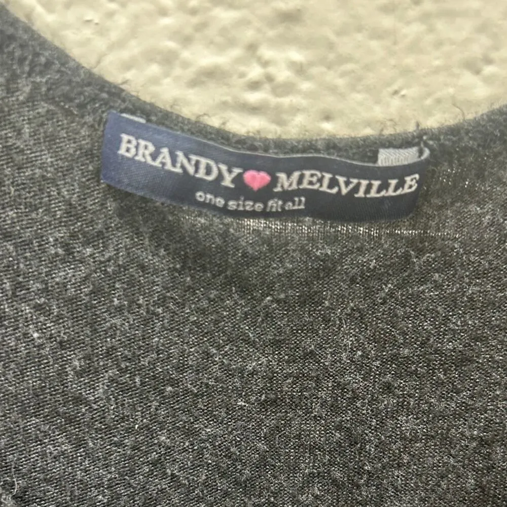 Brandy Melville Black Tank one size - Image 3