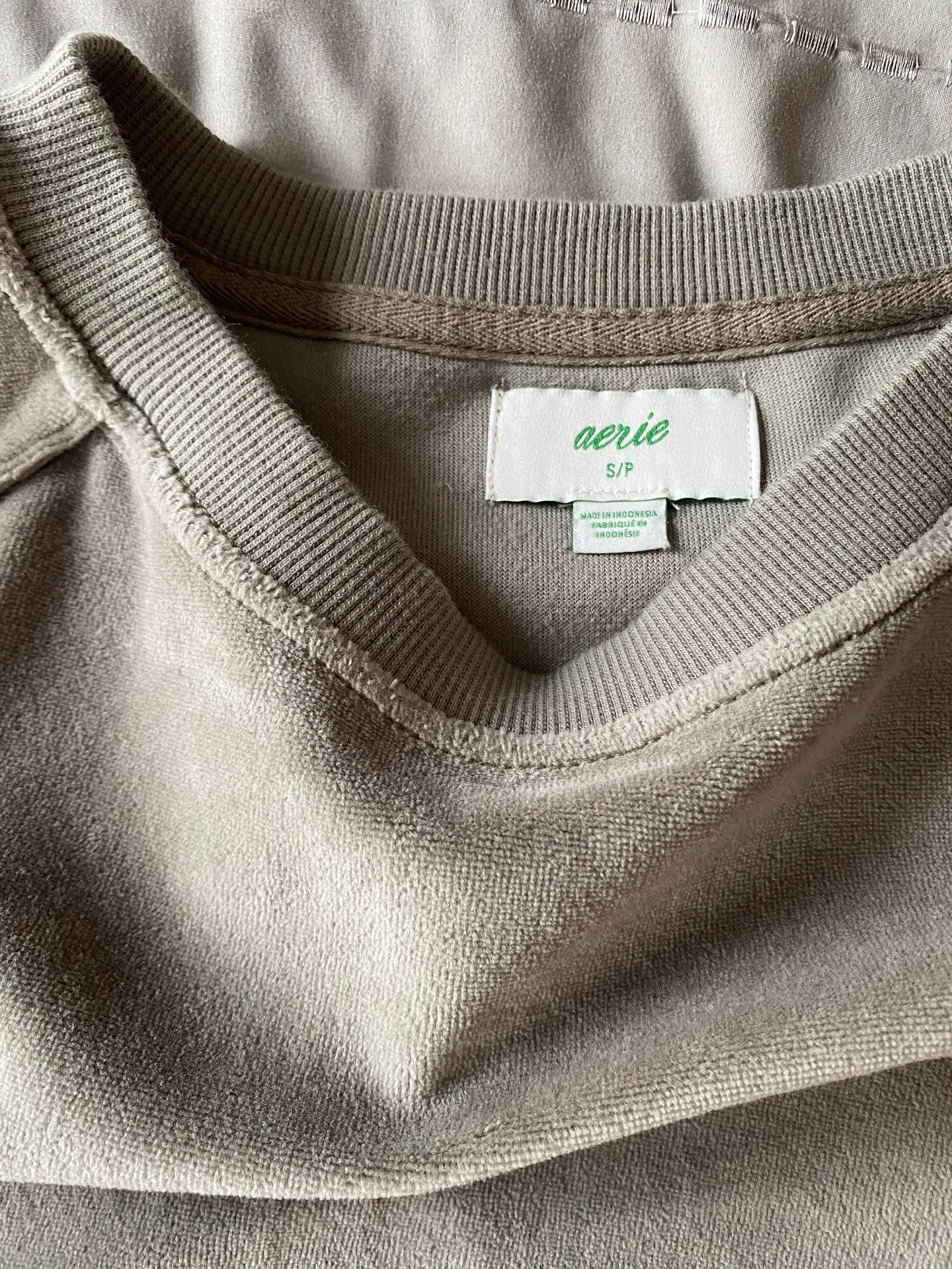 Obsessed Velour Sweatshirt - Image 4