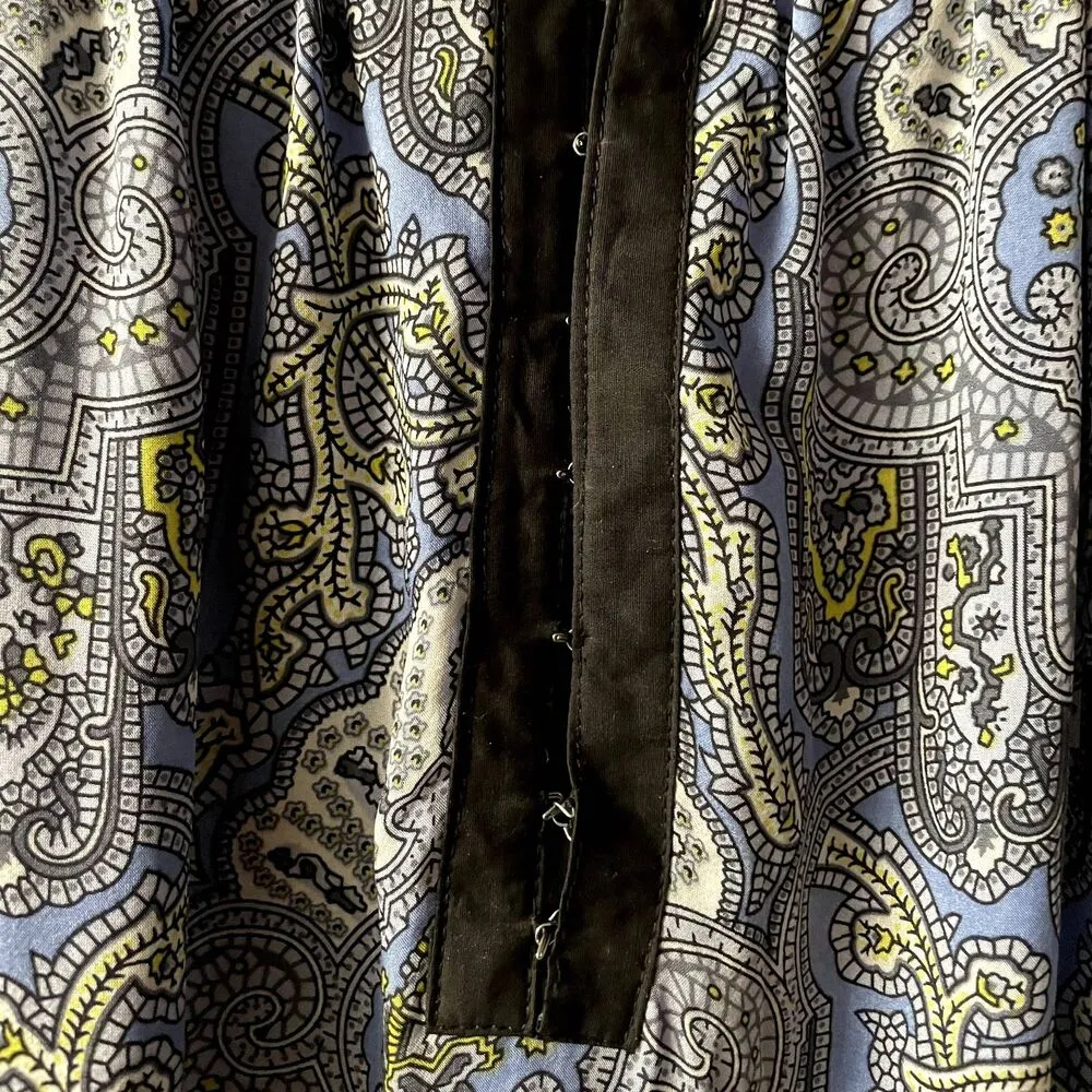 April, May Boho Blue Paisley Hook - Image 6