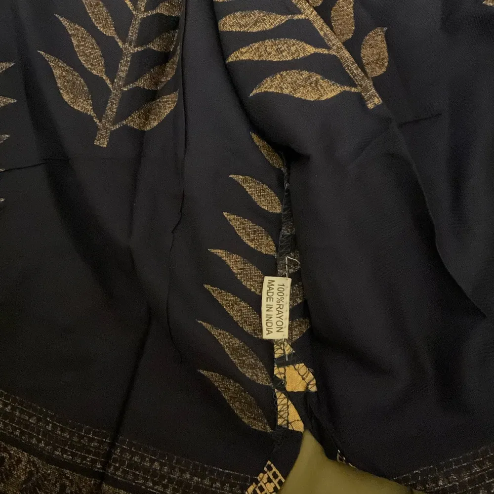 Lapogee Wordover made in India kimono size 1x Blue - Image 10