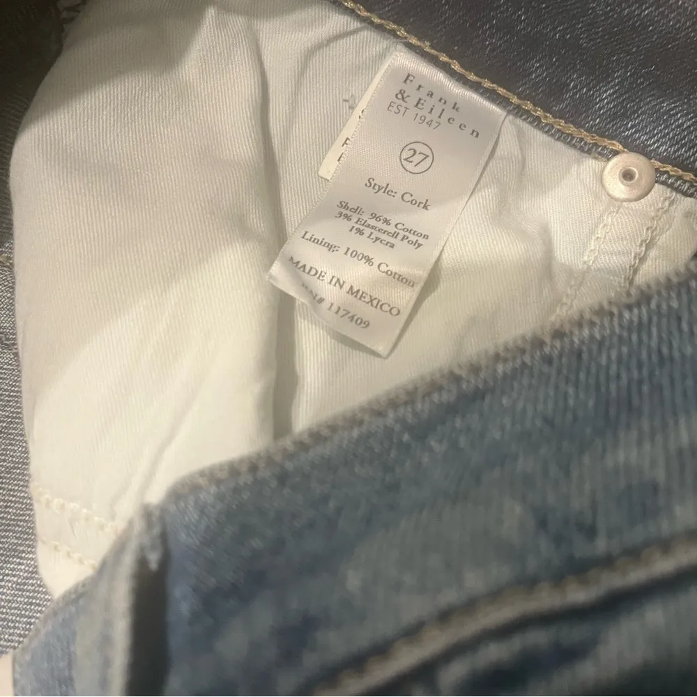 NWT, FRANK & EILEEN Cork Everyday Denim Jean, Sz 27 - Image 14