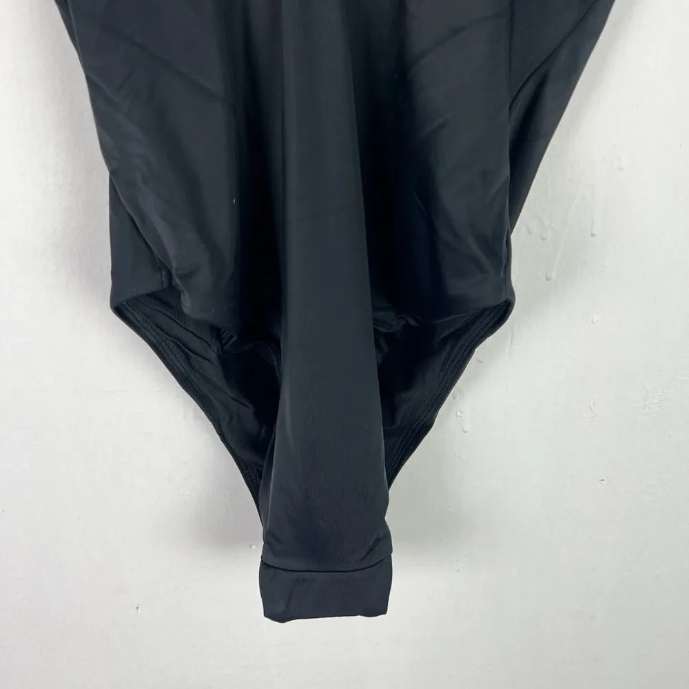 NWT Andie Swim The Rockaway One Piece Swimsuit Flat Black Size Large L NEW - Image 10