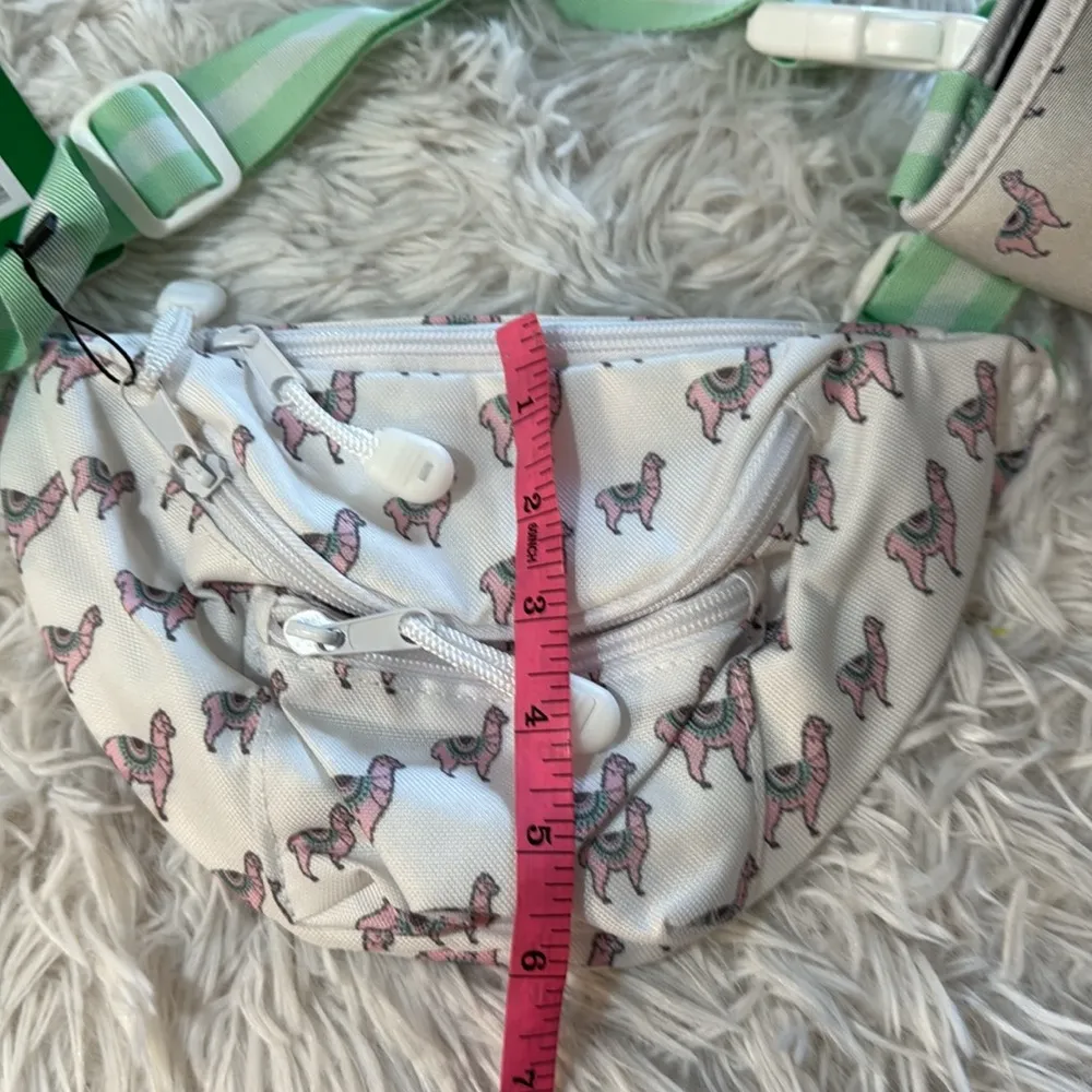Tipsy Elves NO DRAMA LLAMA FANNY PACK NWT - Image 7