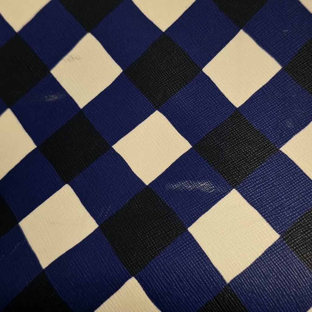 Kate Spade Navy and White Plaid Tote - Image 11