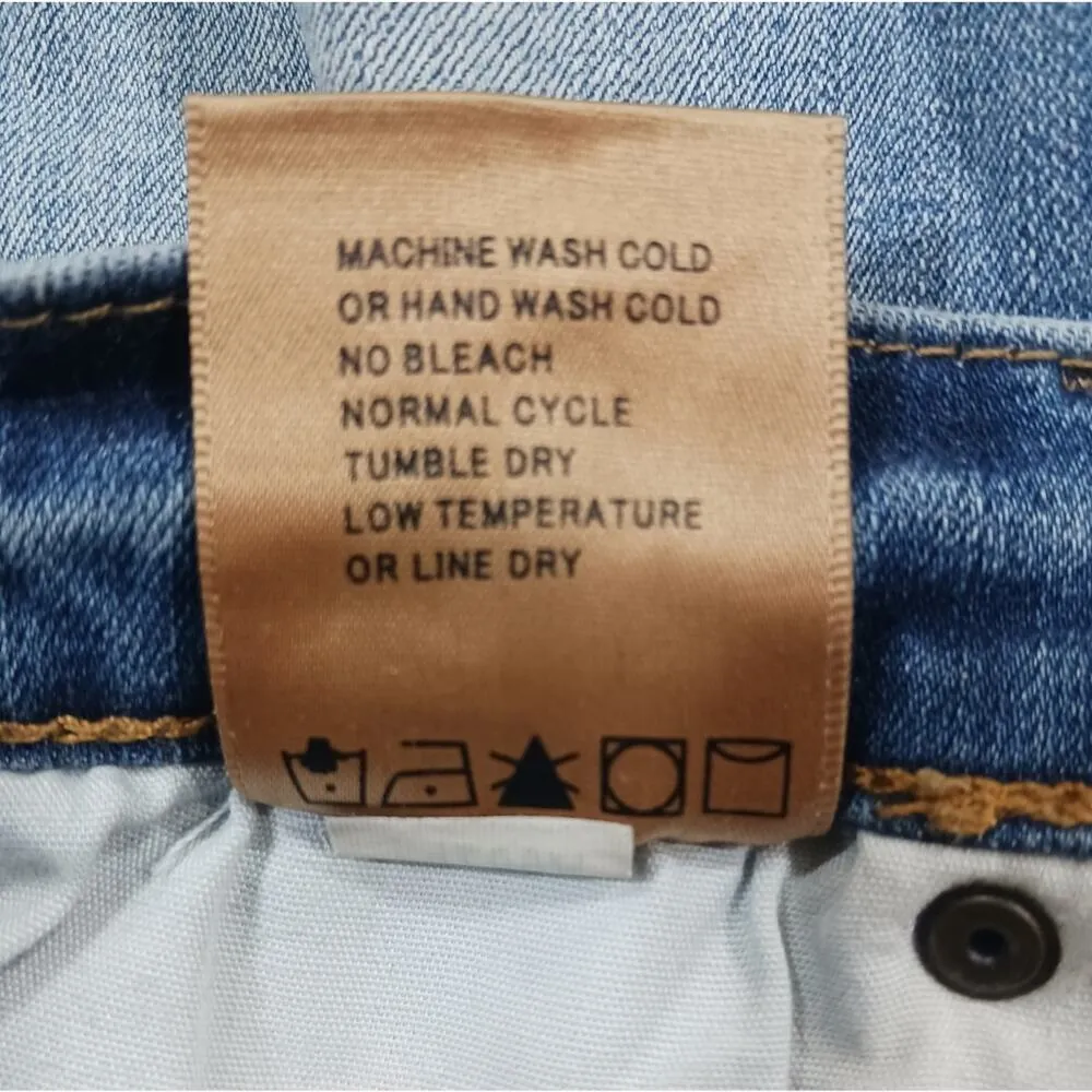 Free People Driftwood Jackie GUC $138 Classic Fit 25  J1140 - Image 10