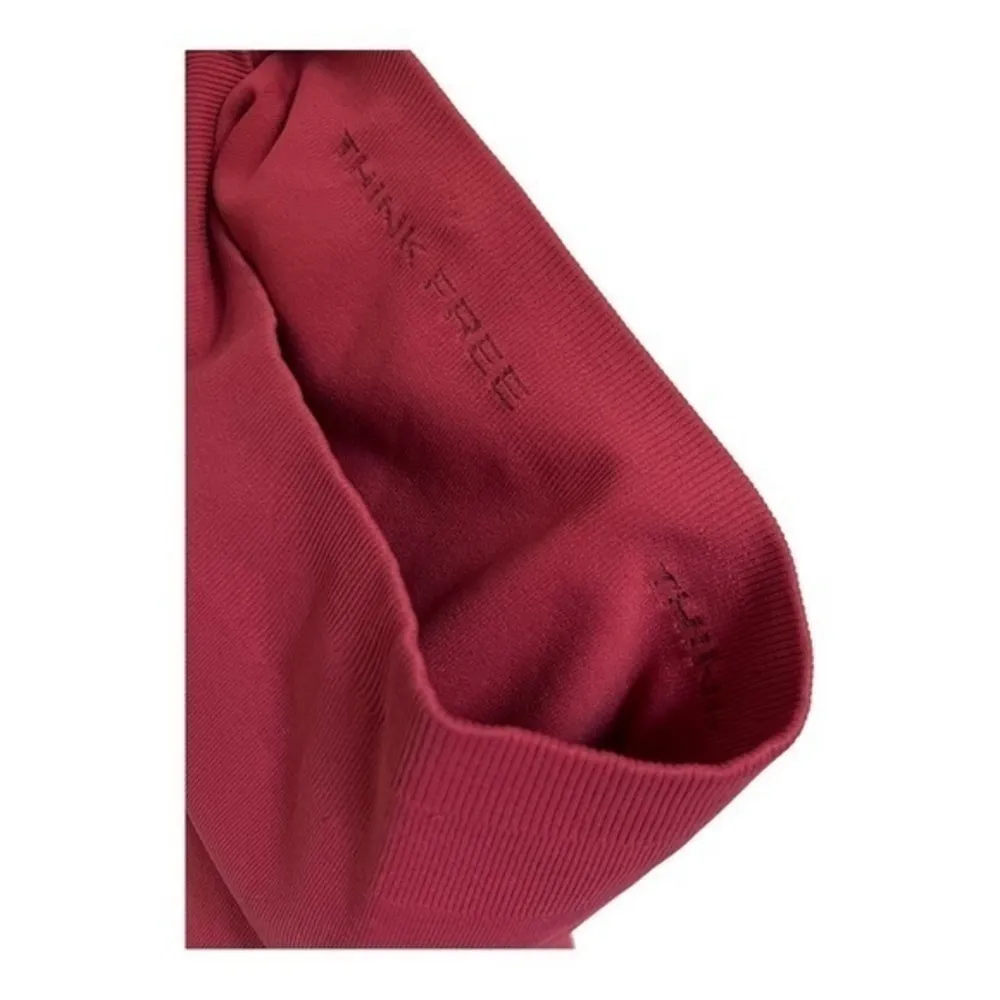 Free People Movement Pink High Rise Good Karma Leggings Size M/L - Image 7