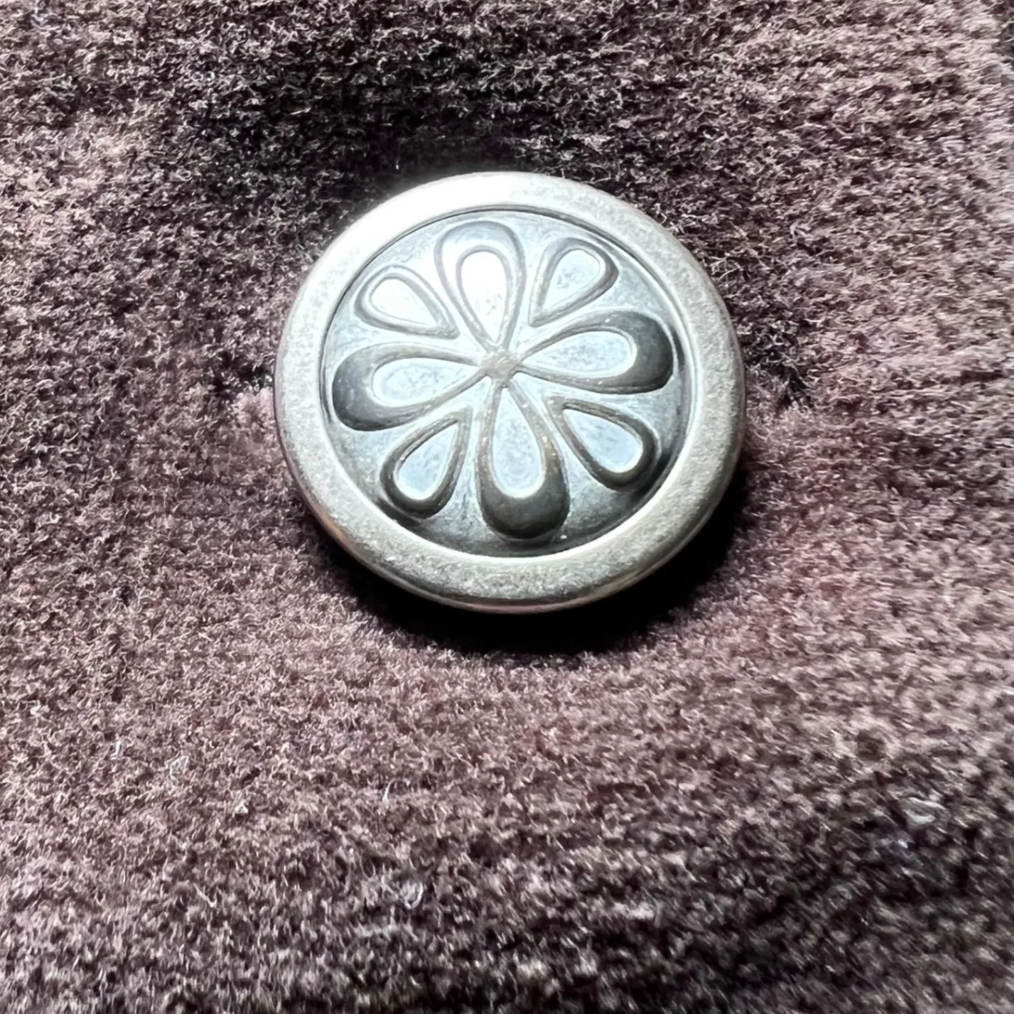 Cato Velour Button Front Jacket Womens 22-24W Brown Plus Size Casual Boho Fall - Image 7