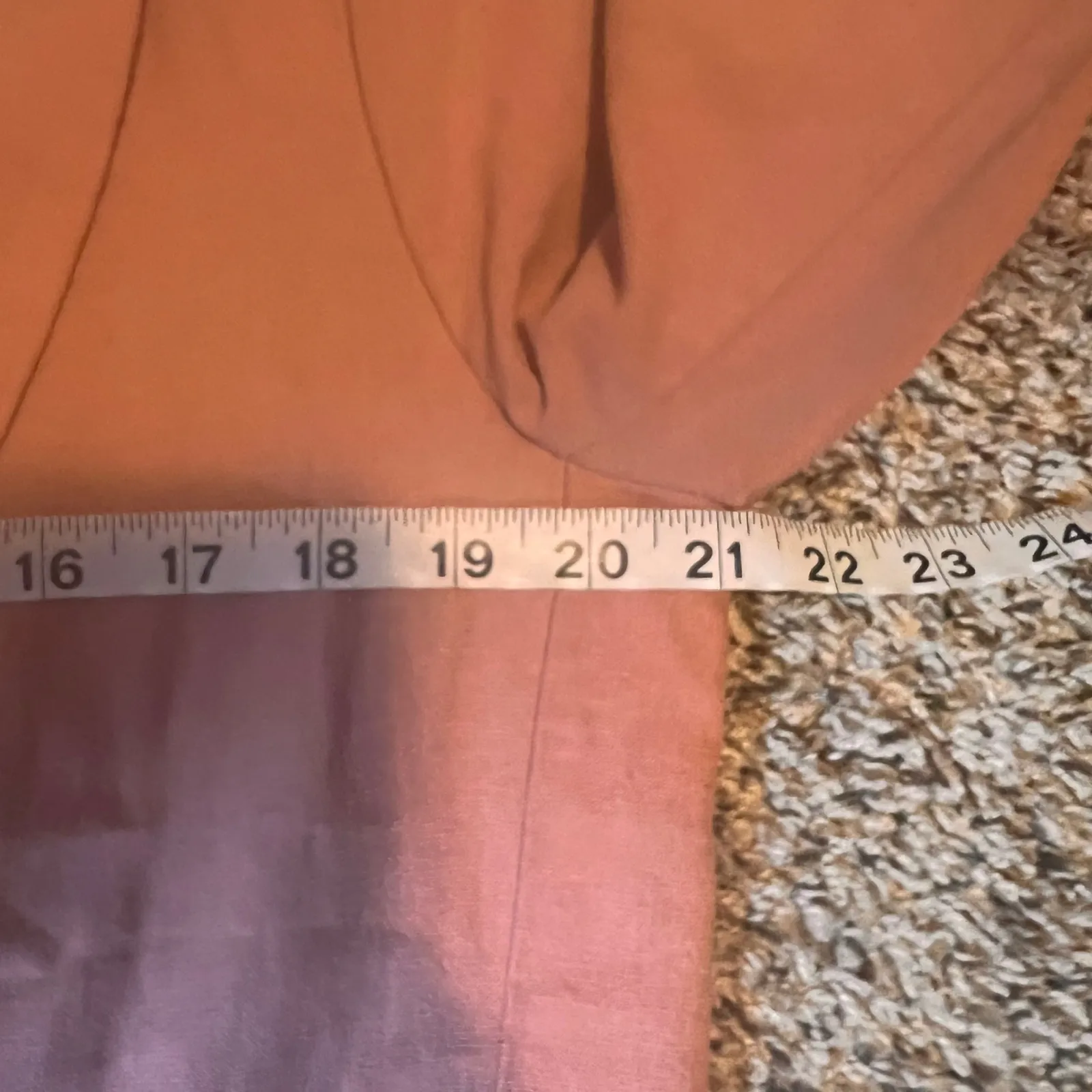 HYFVE Long Line Blazer Mauve‎ Pink Single Button Lightweight Jacket Size S - Image 4