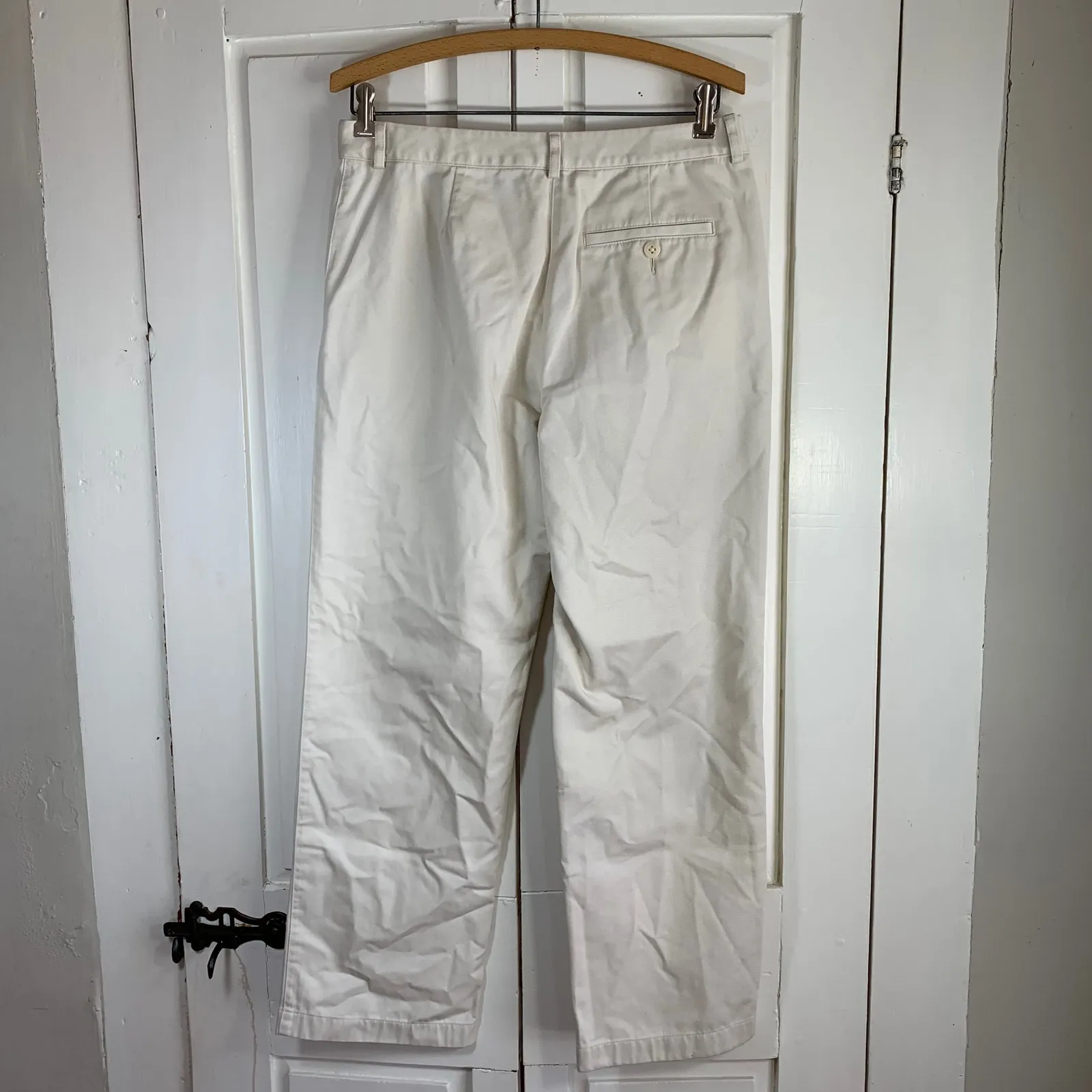 LL Bean Classic Fit Women's Cotton Casual Pants Size 6 Petite 6P Comfort Waist - Image 2